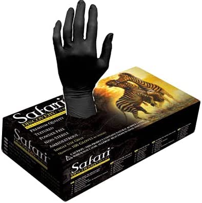 Premium Black Latex Gloves