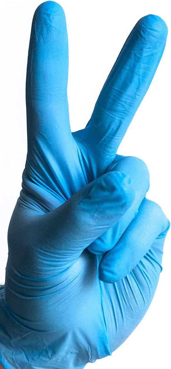 Large Size Nitrile Disposable Gloves