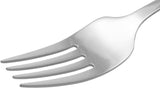Basics Stainless Steel Dinner Forks, Pack of 12, Silver