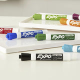 EXPO 80074 Dry Erase Markers, Chisel Tip, 4-Count
