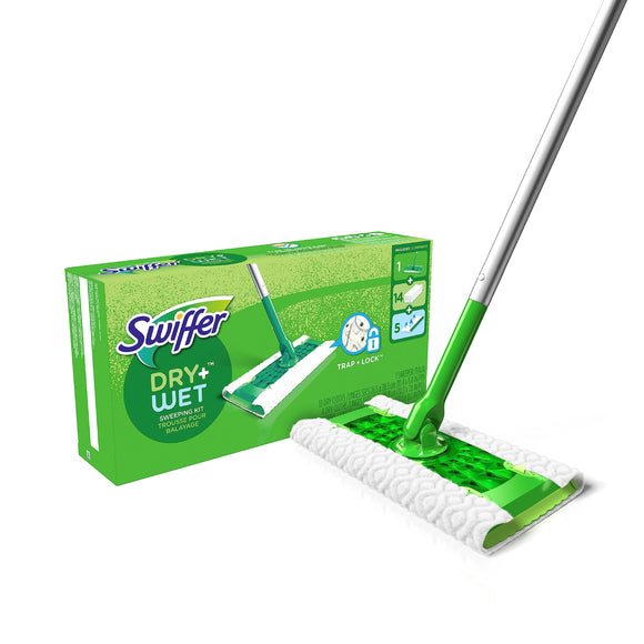Swiffer Sweeper 2-in-1 Mop Starter Kit - 20 Pieces