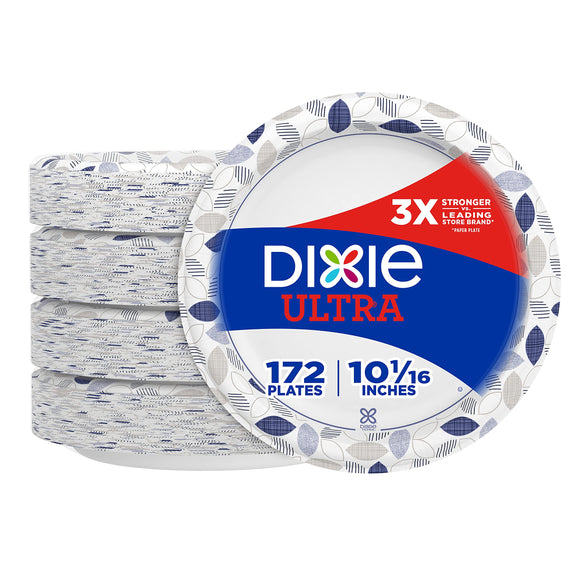 Dixie Ultra Paper Plates, 10 1/16