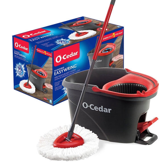 O-Cedar EasyWring Spin Mop & Bucket Set