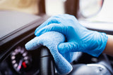 Disposable Gloves IF40 Blue Nitrile 4.0mil Advance Diamond Gloves ( 1000/case )