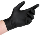 Black Nitrile IF51 5mil Tattoo | Mechanic | Chef Advance Diamond Gloves ( 1000/case )