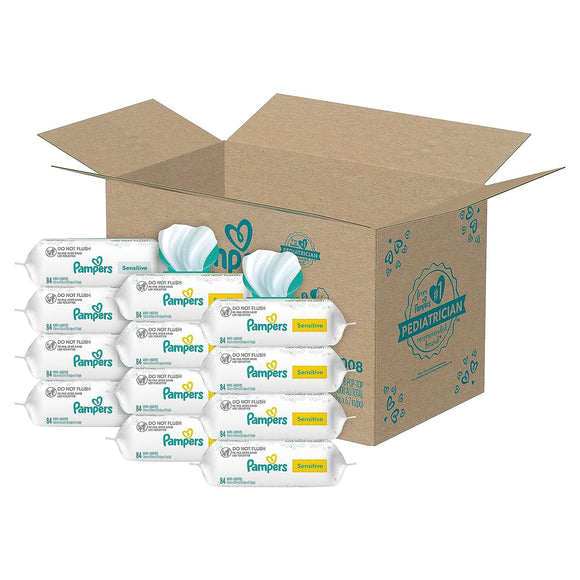 Pampers Sensitive Baby Wipes Combo, 1008 Count